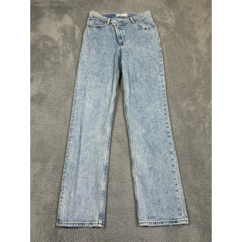 Abercrombie & Fitch Jeans Women 27/4R Criss Cross 90s Straight Ultra High Rise